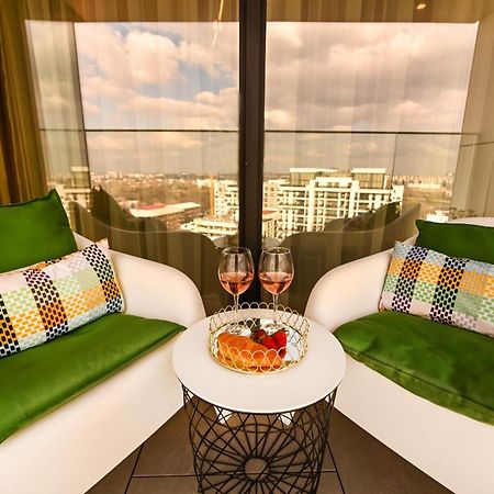 One Verdi Park Exclusive Apartments - Panoramic View & Private Parking Bucarest Extérieur photo