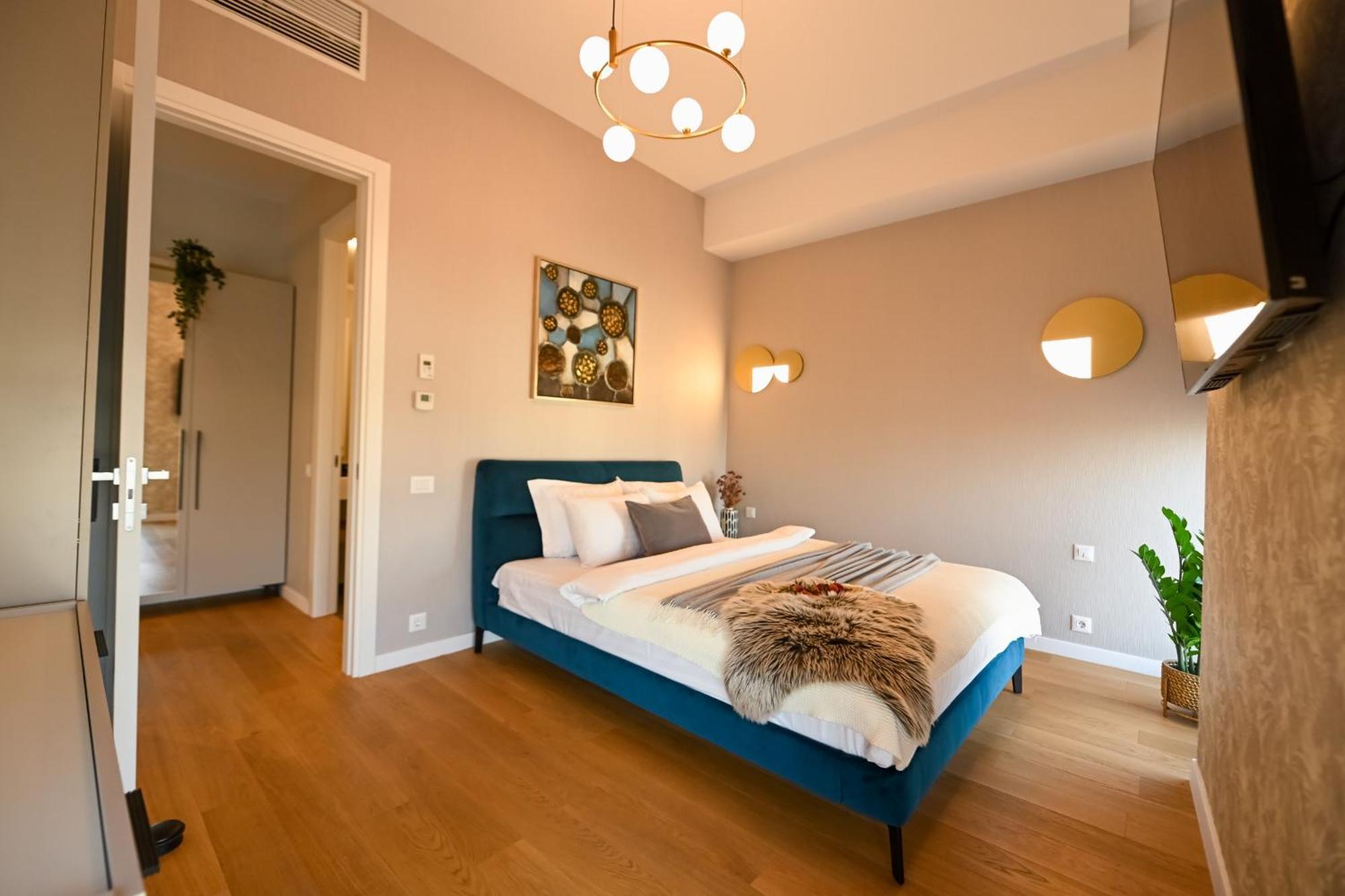 One Verdi Park Exclusive Apartments - Panoramic View & Private Parking Bucarest Chambre photo